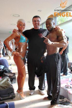 Bodybuilder Lloyd mit Bea