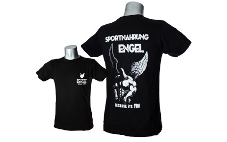 Sportnahrung-Engel T-Shirt - Angel of Silence