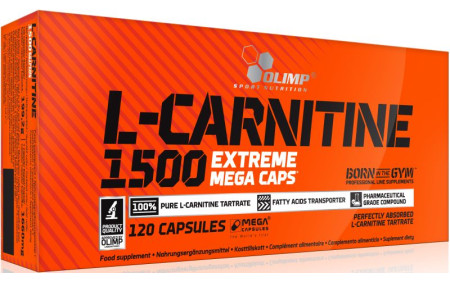 Olimp L-Carnitine 1500 Mega Caps - 120 Kapseln