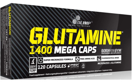 Olimp Glutamine 1400 Mega Caps - 120 Kapseln