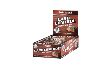 Body Attack Carb Control Protein Bar - 15 x 100g Riegel