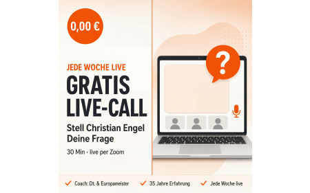 Live Q&A mit Christian Engel (kostenlos · 30 Min)