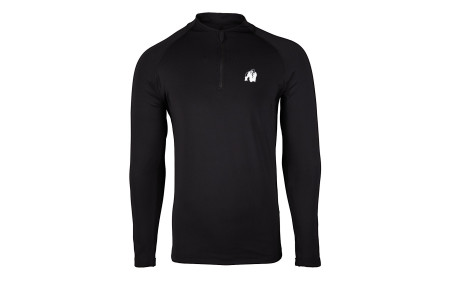 Gorilla Wear Hamilton Hybrid Longsleeve - Schwarz