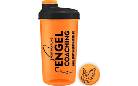 Sportnahrung-Engel Shaker Transparent Orange