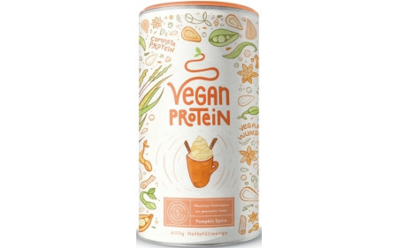 Alpha Foods Vegan Protein 600g Dose - Pumpkin Spice - MHD 31.10.2023