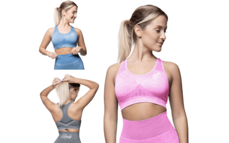 Anarchy Apparel Seamless Sports Bra Wabisabi