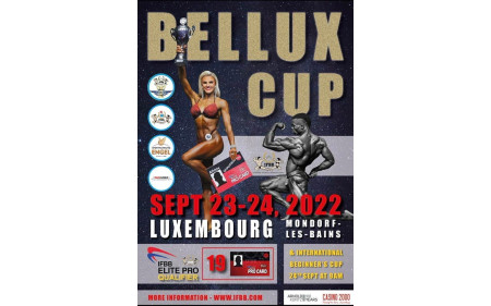 IFBB BELLUX Cup Luxembourg Ticket - 24.09.2022