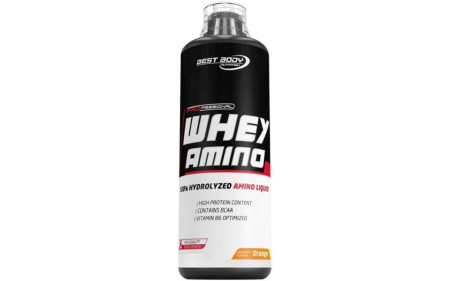 Best Body Nutrition Whey Amino Liquid 1000ml - Orange - MHD 30.11.2023