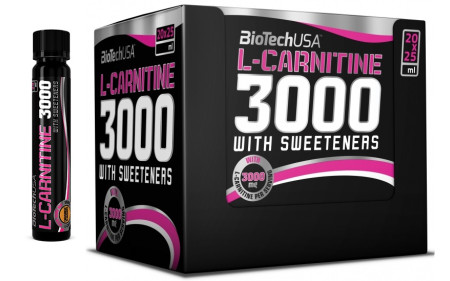 BioTechUSA L-Carnitin 3000 - 20 Ampullen