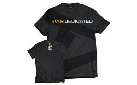 Dedicated Nutrition T-Shirt Black D Logo