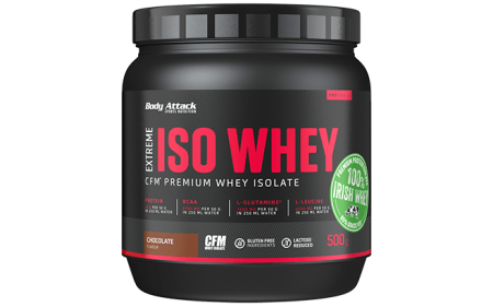 Body Attack Extreme Iso-Whey 500g - Neutral - MHD 31.08.2023