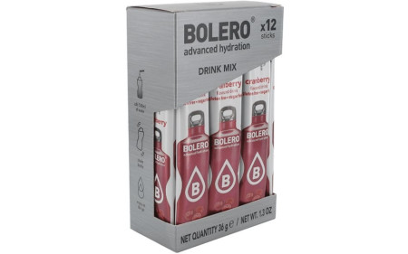 Bolero Sticks 12 x 3g Beutel - Cranberry - MHD bereits überschritten 01.03.2024