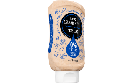 Callowfit 1000 Island Dressing - Callowfit Dressing 300 ml - MHD bereits überschritten 12.01.2025