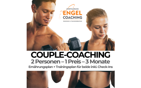 Couple Coaching 3 Monate Ernährungs- und Trainingsplan