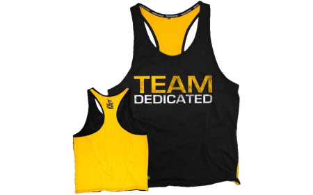 Dedicated Nutrition Stringer Team Dedicated - Yellow Black