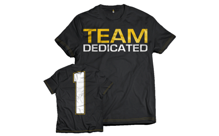 Dedicated Nutrition T-Shirt Team Dedicated