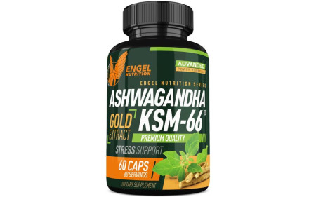 Engel Nutrition Bio Ashwagandha KSM-66® - 60 Kapseln