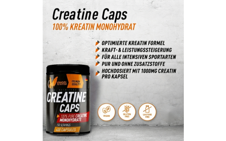 Creatine Monohydrat Kapseln Highlights