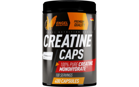 Engel Nutrition 100% Pure Creatine Caps - 400 Kapseln