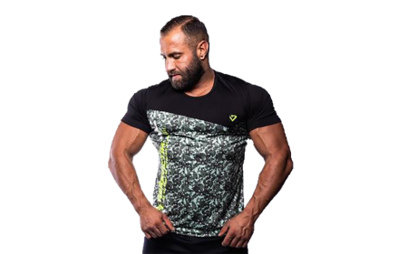 Fitnessvictim Men Camou Shirt