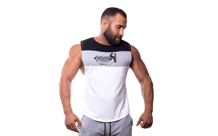 Fitnessvictim Men Casual Logo Tank