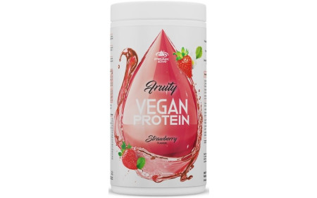 Peak Fruity Vegan Protein 400g - Strawberry - MHD 31.10.2025