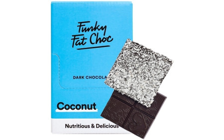 Funky Fat Foods Keto Chocolate - 10 x 50g