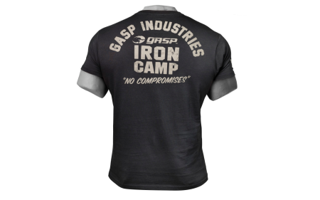 GASP Throwback tee - wash black