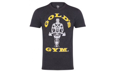 Golds Gym Muscle Joe T-Shirt - Charcoal