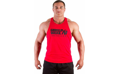 Gorilla Wear Classic Tank Top - Tango Red 