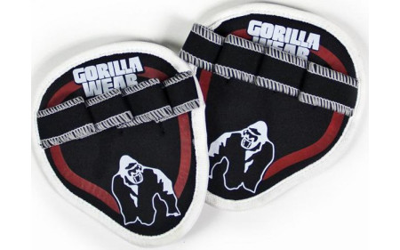 Gorilla Wear Palm Grip Pads - Red
