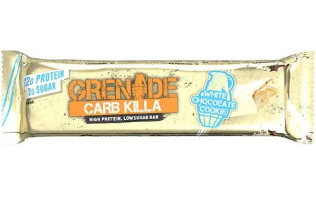Grenade Carb Killa 1 x 60g Riegel - White Chocolate Cookie - MHD bereits überschritten 30.04.2024