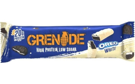 Grenade Carb Killa - 1 x 60g Riegel - Oreo White - MHD 31.01.2025