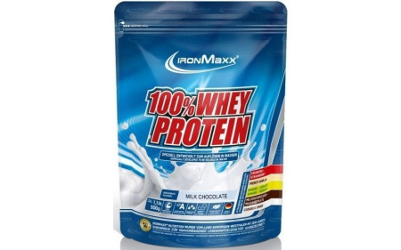 Ironmaxx 100% Whey Protein 500g Beutel - Apfel Zimt - MHD 31.10.2023