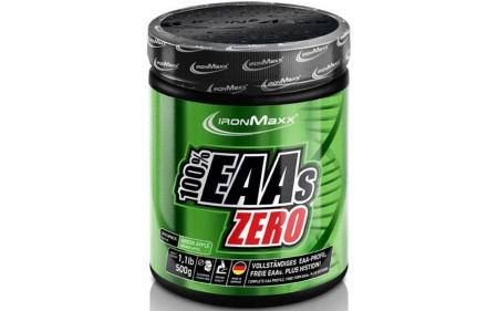 Ironmaxx 100% EAAs Zero 500g - Lemon Minze - 30.09.2023