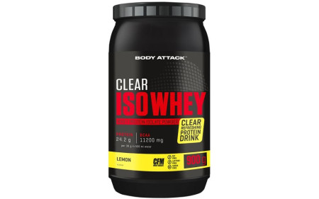 Body Attack Clear Iso Whey 900g - Lemon - MHD 31.05.2024