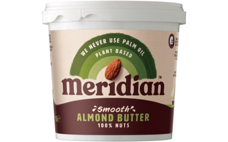 Meridian Almond Butter 1kg - Smooth - MHD 31.03.2023