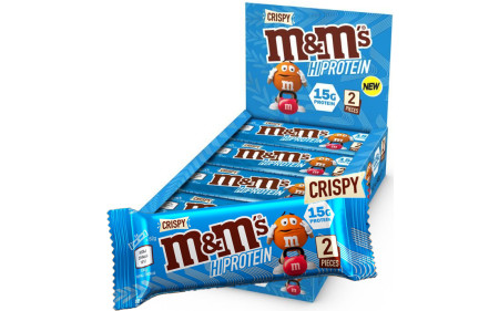 M&Ms Crispy High Protein Bar