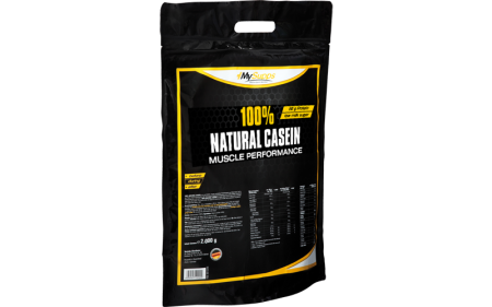 My Supps 100% Natural Casein - 2000g - MHD 30.09.2024