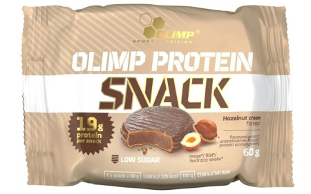 Olimp Protein Snack - 60g Bar - 1 Riegel - Hazelnut Cream