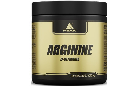 Peak Arginine - 120 Kapseln á 1000mg - MHD 30.06.2024