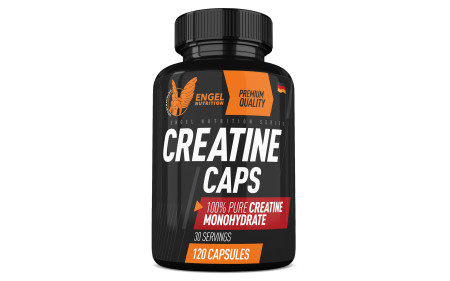 Engel Nutrition 100% Pure Creatine Caps - 120 Kapseln