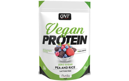 QNT Vegan Protein - 500g Beutel-red_fruit_party