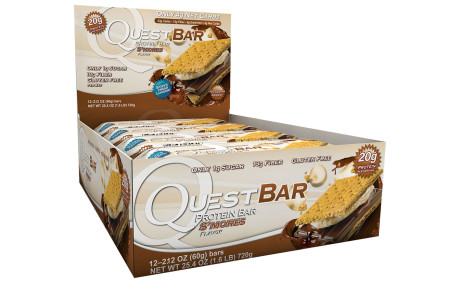 Quest Nutrition Quest Bar - 12 x 60g Riegel-s'mores