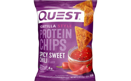 Quest Nutrition Protein Tortilla Chips - Spicy Sweet Chili - MHD 28.02.2026