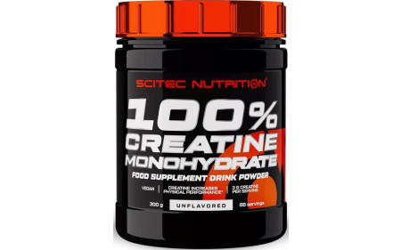 Scitec Nutrition 100% Creatin Monohydrat - 300g Dose