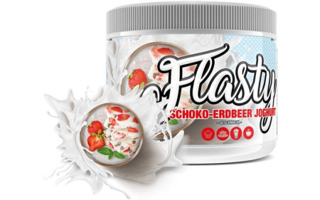 Sinob Flasty Geschmackspulver 250g Dose - Schoko-Erdbeer Joghurt - MHD 14.04.2025