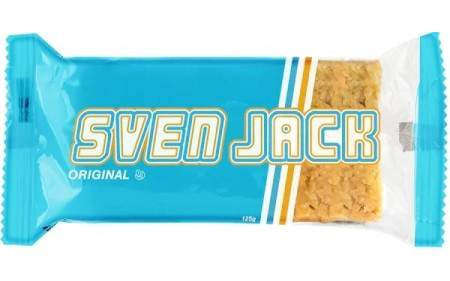 Sven Jack - 12 x 125g Riegel - Banane -  MHD 14.09.2023