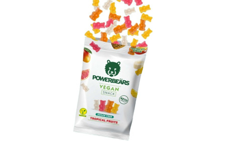 Powerbeärs Vegan Snack - 1 x 50g 