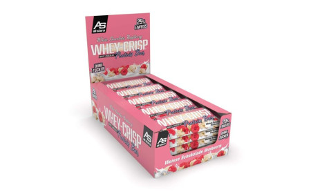 Whey Crisp Bar 25 Riegel á 50g - White Chocolate Raspberry Crunch